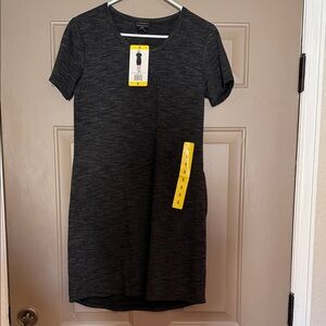 32 Degrees Charcoal t-shirt Dress w/ pockets